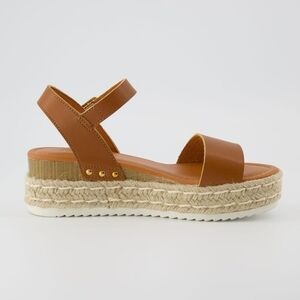 Women's Tan Platform Sandals